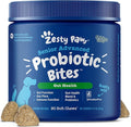 Zesty Paws Probiotics for Dogs - Digestive Enzymes for Gut Flora, Digestive Health, Diarrhea & Bowel Support - Clinically Studied DE111 - Dog Supplement Soft Chew for Pet Immune System - Adv, 90ct