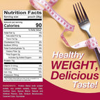ProtiDiet High Protein Gingerbread Oatmeal - 15g Protein - Low Fat, Sugar Free Instant Oatmeal for a Satisfying and Nutritious Breakfast with Essential Nutrients - 7 Packets Per Box