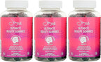 Joyce Giraud Ultimate Beauty Gummies, 90-Day Supply, Supports Skin Hydration & Healthy Skin Tone, 270 Gummies