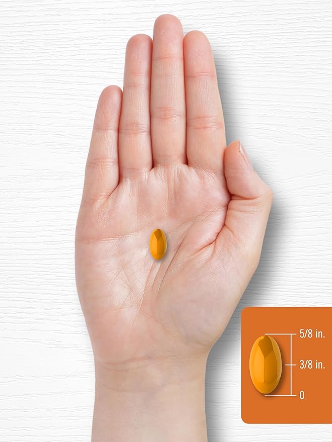 Carlyle Turmeric and Ginger Supplement | 120 Softgel Capsules | Turmeric Curcumin Complex | with Black Pepper Extract | Non-GMO, Gluten Free