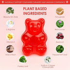 Pheromone Gummies for Women – Supports Inner Balance, Confidence & Social Vibe – Vegan, Non-GMO, Gluten-Free, Strawberry Flavor, 60 Gummies (1)