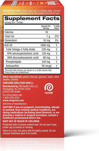 MegaRed Ultra Strength 1000mg Omega-3 Krill Oil Supplement with EPA/DHA, Astaxanthin & Phospholipids, No Fish Oil Aftertaste Supports Heart, Brain, Joint and Eye Health, 60 Count Softgels.