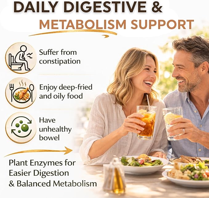 DOKKANABURADAS Weight Loss Supplement Pills with 39 Plant Enzymes & 5X Burning Amino Acids, Natural Digestive Supplement for Metabolism & Gut Health - Made in Japan, 150 Tablets Gold