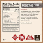 Kodiak Cakes Protein Pancake On The Go Flapjack Cups Mix; Buttermilk, Chocolate Chip, & S’mores Variety Pack