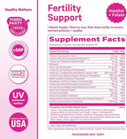 Pink Stork Fertility Bundle for Women – Conception Tea + Prenatal Vitamin Support with Inositol, Vitex, Folate & Ashwagandha – Supports Hormone Balance, Cycle Health & Preconception Wellness