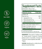 Flora - Udo's Choice Omega 369 Oil Blend, Made with Organic Flax, Sesame & Sunflower Seed Oils, Plant-Based Vegan Omega Fatty Acids, Based on Ideal 2:1:1 Ratio, 8.5-fl. oz. Glass Bottle