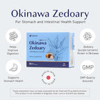 Umeken Okinawa Zedoary – Purple Turmeric with Fermented Cabbage Extract, Bitter Melon, and 5 Digestive Enzymes, Gut & Digestive Health Supplement, 1-Month Supply, 30 Count
