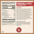 Kodiak Cakes Pancake On the Go, Cinnamon and Maple, 2.26 Ounce (Pack of 12)