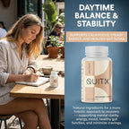 Withdrawal and Detox Support – QuitK Recovery Complex – Sleep, Energy, Stress, Mood, & Craving Support – Daily Supplement - Magnesium Glycinate, Ashwagandha, GABA, L-Theanine, Agmatine & More