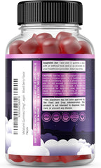 Melatonin Gummies 10mg for Adults (180 Count) - Quick Dissolve Melatonin Gummies - Gummy for Adults Contains 10mg - High Potency - Mixed Berry Flavor - Non-GMO, Vegan Supplement & Made in USA