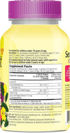 Senokot Kids Mixed Berry Laxative Gummies for Age 2+, Senna Extract for Gentle, Overnight Relief from Occasional Constipation, 40 ct