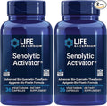 Life Extension Senolytic Activator®*,Healthy Aging,Cellular Health Support,bioavailable quercetin and Fisetin,apigenin,Black Tea theaflavins,Gluten Free,Non-GMO,Vegetarian,36 Capsules,(Pack of 2)