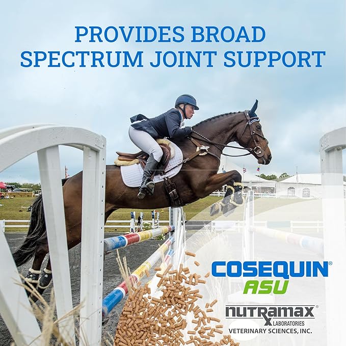 Nutramax Cosequin ASU Pellets Joint Health Supplement for Horses - Pellets with Glucosamine and Chondroitin,3.1 lbs