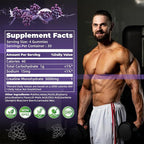 Nutravita Creatine Monohydrate Gummies for Men & Women-5g of Creatine Monohydrate per Serving - Sugar Free,Vegan, Grapes Flavor, 120 Count