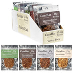 CuraBar Protein Bars – Variety Pack (4 Flavors), 17g Protein, Low Carb, Gluten Free, Dairy Free, Healthy Snack, Seed Oil Free, No Artificial Ingredients, 12 Count