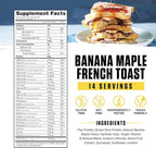Ambrosia Planta - Premium Plant-Based Protein | Vegan & Keto Friendly | Gourmet Flavors with No Bloating or Stomach Upset | No Added Sugar | 14 Servings | (Banana Maple)