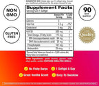 MegaRed Antarctic Krill Oil 500mg Omega 3 Fatty Acid Supplement, Extra Strength EPA & DHA Krill Oil Softgels (90cnt Box), Astaxanthin, Heart Health Supplement with No Fish Oil Aftertaste