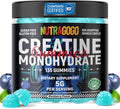 NSF Certified Creatine Gummy - Creatine Monohydrate Gummies for Men & Women-5g of Creatine Monohydrate per Serving - Sugar Free,Vegan, Blueberry Electrolyte Chews, 135 Count