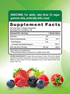 Nature's Truth Zinc Gummies for Adults | 50 mg | 60 Count | Vegan, Non-GMO & Gluten Free Extra Strength Supplement | Mixed Berry Flavor