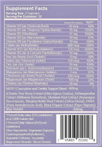 Natifi (2 Bottles Fertility Prenatal Vitamins Regulate Cycles Balance Hormones, Aid Ovulation. Conception Multivitamin for Women. 60 Caps Folic Acid, Myo Inositol, Vitex