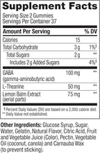 OLLY Goodbye Stress Gummy,GABA,L-Theanine,Lemon Balm,Stress Relief Supplement,Berry -,74 Count (Pack of 2)