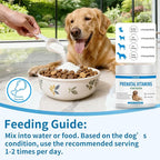 Prenatal Vitamins for Dogs - Aids Healthy Gestation, Puppy Development & Milk Production - Packed with Folic Acid, Calcium, Iron & Key Vitamins - Ideal for Pregnant and Nursing Canines