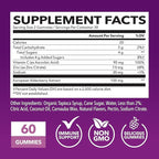 Sambucus Elderberry Gummies for Adults - Immune Support Supplement with Vitamin C and Zinc - Enhanced Formula for Daily Defense - 60 Count, 1 Month Supply, Berry Flavor - Convenient Wellness