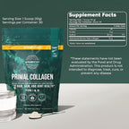 Primal Harvest Collagen Powder for Women or Men Primal Collagen Peptides Powder Type I & III, 10 Oz Collagen Protein Powder for Hair, Skin, Nails (Single, Original)