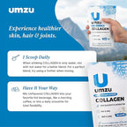 UMZU zuCollagen Multi Collagen Protein Powder, Unflavored – 5 Collagen Types I II III V X – High Protein Low Calorie Supplement for Hair Growth Skin Elasticity Joint Health and Daily Recovery Support