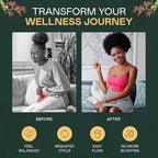Rich Sol Foods St. John’s Bush Hormone Balance tea for Women, Menstrual Cramp Relief, PCOS and Fibroid Support, Fertility Supplements for Women, Loose-Leaf Herbal Tea, 44g