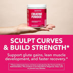 Creatine for Women - Formulated for Women - 3g Micronized Creatine Monohydrate Per Serving to Support Energy, Lean Muscle Mass, and Mental Clarity - Unflavored, Vegan, Non-GMO, 100 Servings
