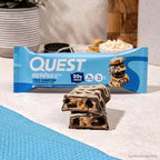Quest Nutrition Overload Protein Bars, Cookie Commotion, 20g Protein, 1g Sugar, 3g Net Carbs, Gluten Free, 12 Count
