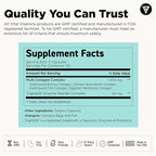 Vital Vitamins Multi Collagen Capsules - Type I, II, III, V, X - Grass-Fed, Collagen Peptides Supplements, Non-GMO - for Men & Women - 150 Count