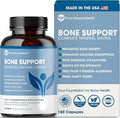 Calcium Supplement for Women & Men - Calcium Citrate & Hydroxyapatite + Vitamin D3 K2 Magnesium Zinc & More for Complete Bone Health, 180 Tablets