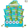 Shameless Snacks - Healthy Low Calorie Snacks, Low Carb Keto Gummies (Gluten Free Candy) - 6 Pack Green Apple Blast