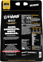 Mutant Mass Weight Gainer Protein Powder with Whey, and Casein Protein Blend for High-Calorie Workout Shakes, Smoothies, and Drinks, 15 lb - Strawberry Banana