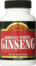 Imperial Elixir Korean White Ginseng, 500 Mg, 50 Count
