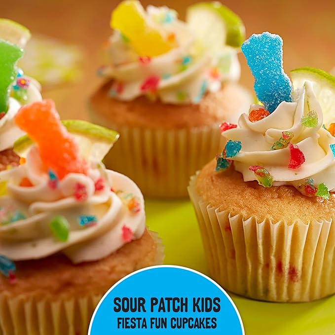 SOUR PATCH KIDS Soft & Chewy Gummy Candy, Bulk Candy, 24 - 2 oz Bags