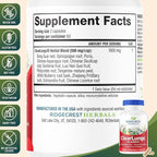 RidgeCrest Herbals ClearLungs Classic, Daily Health Supplement, Natural Lung and Nasal Wellness Formula for Bronchial, Respiratory, Immune, Sinus, and Mucus Support (120 Vegan Caps, 60 Serv)