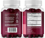 Beet Root Gummies with COQ10 & Pomegranate - Nitric Oxide Supplement for Men and Women - Beetroot for Endurance, Performance, Recovery - Vegan, Non-GMO, Gluten Free - Mixed Berry Flavor, 120 Count