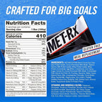 MET-Rx Big 100 Protein Bar, Meal Replacement Bar, 32G Protein, Super Cookie Crunch, 3.52 Oz (Pack of 9)