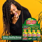 Vitamin Energy B12 11,000% Extra Strength Energy Shot Mango 24 Pack, 260mg Natural Caffeine, B12 & B6, Nootropic Focus, Vitality, Zero Sugar, Gluten-Free, Vegan, Kosher, 1.93 fl oz