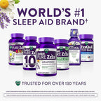 ZzzQuil Pure Zzzs + Magnesium, Sleep Aid, Magnesium Citrate and Melatonin Gummies, Melatonin 2mg, Sleep Aids for Adults, Mixed Berry Flavored, 60 Sleep Gummies
