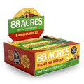 88 Acres Pumpkin Seed Protein Bars, Banana Bread, 9 Count, 12g Plant-Based Protein, Gluten Free, Nut Free, School Safe Snack Bar, Vegan, Non-GMO, Individually Wrapped