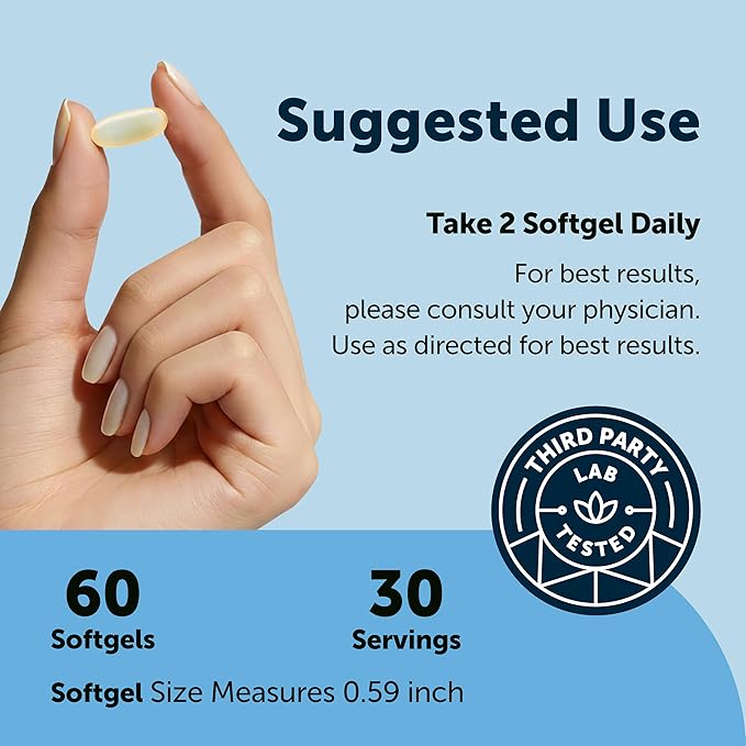 Micro Ingredients Supreme Omega-3 Fish Oil w/Ultra High EPA & DHA, Burpless Softgels | rTG Omega-3 with Vitamin D3 | Wild-Caught Cold Deep-Sea Fish | Lemon Flavor, Easy to Swallow, 60ct