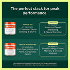 The Genius Brand Genius Eternal - Cellular Repair Supplement for Daily Clarity - Supports Brain Health, Endurance, Energy, Focus, Memory & Vitality - Non-GMO - 60 Veggie Capsules