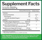 Sea Moss Gummies with Bladderwrack and Burdock Root - Natural Irish Sea Moss Superfood for Immune, Thyroid and Detox Support - Extra Strength for Men & Women - Gluten-Free, Vegan - 60 Gummies