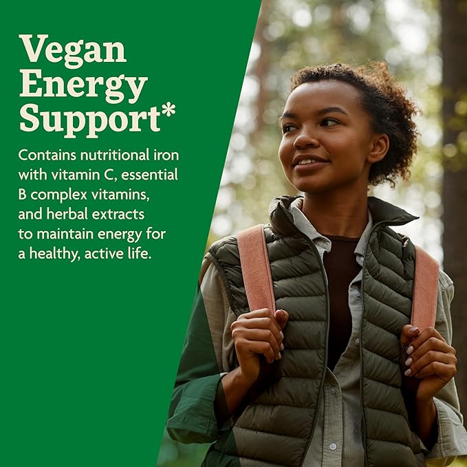 Floradix Floravital Liquid Iron & Vitamin Formula - Liquid Iron Supplement with C & B Vitamins & Herbs for Energy Support - Vegan, Gluten-Free, Yeast-Free & Non-GMO - 23.7 Fl Oz