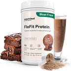 Nourished Natural Health FloFit Pea Protein Powder - Hormone Balance for Women - Vegan Plant Based Protein with Low Carbs - Acne Friendly, Cycle Friendly, Easy to Digest - Gluten-Free, Caffeine-Free