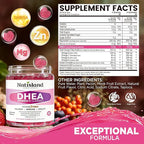 DHEA Supplement for Women, DHEA 50mg with Omega Fatty Acids, Magnesium & Antioxidant Blend, Supports Hormone Balance, Healthy Aging, Immunity & Energy, DHEA 25 mg per Gummy, Non-GMO, Sugar Free, 60ct